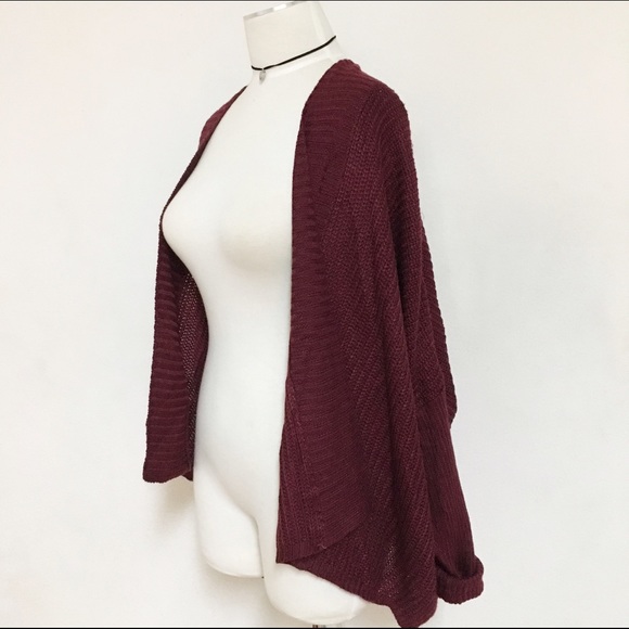 Oversized slouch loose open knit sweater - Picture 2 of 4